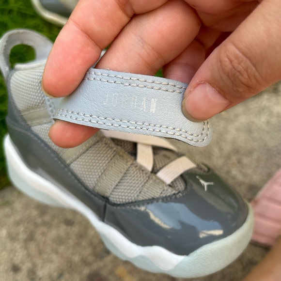 Nike Air Jordan toddler 6 Rings in ‘Cool Grey' Size 7c - Picture 6 of 12